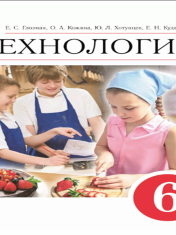 Технология. 6 класс. Учебник